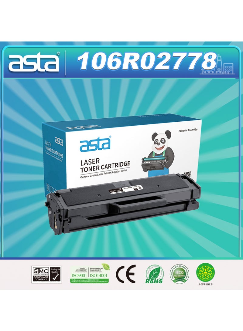 استا حبر ASTA 106R02778 متوافق مع الطابعة P3052 P3260 WC3215 WC3225 باللون الأسود BK Premium Professional Office Consumable Printing WC 3215 3225 - Image 1